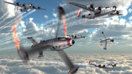 Истребитель компании Focke-Wulf с прямоточными реактивными двигателем Истребитель компании Focke-Wulf с прямоточными реактивными двигателем