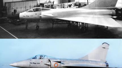 Самолет мечты. Опытный многоцелевой истребитель Mirage 4000. Франция Самолет мечты. Опытный многоцелевой истребитель Mirage 4000. Франция