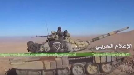 Сирийские войска в районе Мхина