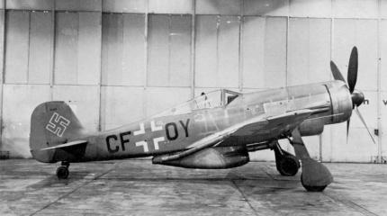 Опытный высотный истребитель Focke-Wulf FW 190 Höhenjäger 2. Германия Опытный высотный истребитель Focke-Wulf FW 190 Höhenjäger 2. Германия