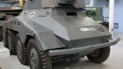 Тяжелый бронеавтомобиль Sd.Kfz. 234/3