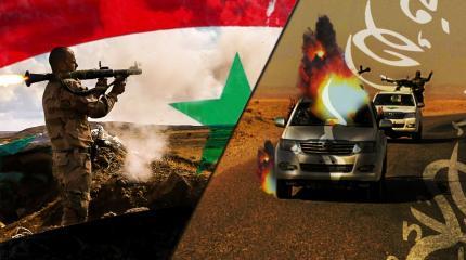 Щит Асада: сирийцы отбили двойное наступление боевиков на пикапах Щит Асада: сирийцы отбили двойное наступление боевиков на пикапах