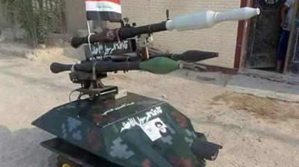 В Ираке с ИГИЛ будет воевать боевой робот, вооружённый сразу тремя РПГ-7 В Ираке с ИГИЛ будет воевать боевой робот, вооружённый сразу тремя РПГ-7
