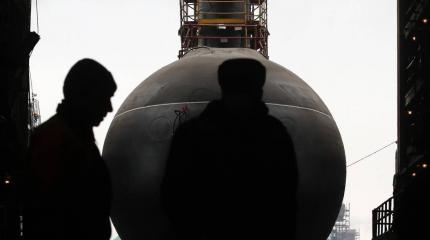 Новейшая подлодка "Магадан" вышла на ходовые испытания