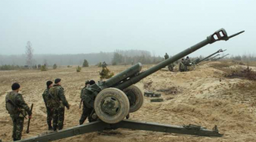 ВСУ разместили две батареи запрещенных САУ под Крымском