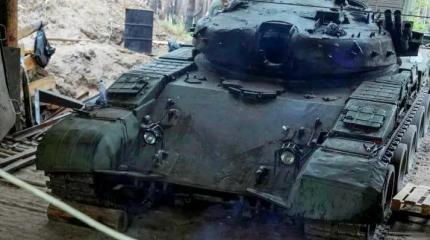 Бронефранкенштейн из ВСУ - тяжелый БТР из САУ "Мста-С" с башней от Т-72