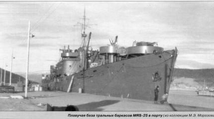 Норвежские сестры Кригсмарине. Плавбазы MRS-25 и MRS-26 Норвежские сестры Кригсмарине. Плавбазы MRS-25 и MRS-26