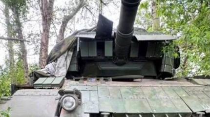 Опубликована первая фотография танка ВСУ Leopard 1 с "Ножом" и "Контактом"