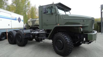 Автошасси повышенной грузоподъемности Урал-63704 «Торнадо-У» с защищенной кабиной Автошасси повышенной грузоподъемности Урал-63704 «Торнадо-У» с защищенной кабиной