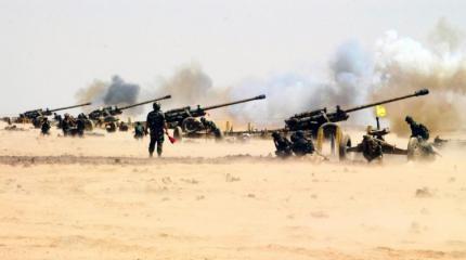 Решительный рывок: cирийские артиллеристы взяли Пальмиру на прицел Решительный рывок: cирийские артиллеристы взяли Пальмиру на прицел