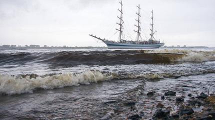 Белая ночь парусника «Мир»: фоторепортаж Белая ночь парусника «Мир»: фоторепортаж