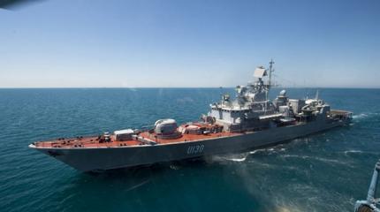 Подвиги ВМСУ: "Сагайдачный" "побывал" в Крыму и отследил "Кавказ-2016" Подвиги ВМСУ: "Сагайдачный" "побывал" в Крыму и отследил "Кавказ-2016"