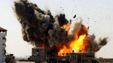 Боевики сняли на видео уничтожение своего же штаба Боевики сняли на видео уничтожение своего же штаба