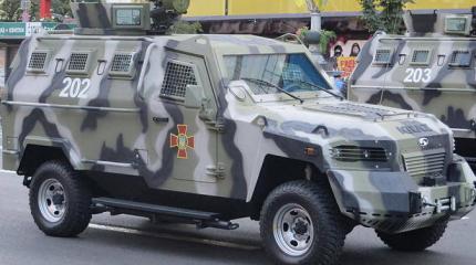 Нацгады оставили в Тельманове все свои Кугуары Нацгады оставили в Тельманове все свои Кугуары