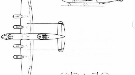 Проекты британских тяжелых бомбардировщиков спецификации B1/39. Часть 3