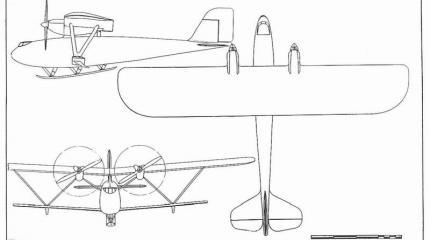 Предки Mosquito. Часть 1 Проект скоростного бомбардировщика Boulton-Paul P.37. Великобритания Предки Mosquito. Часть 1 Проект скоростного бомбардировщика Boulton-Paul P.37. Великобритания