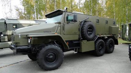 Защищенный автомобиль «Урал-ВВ» - фотообзор Защищенный автомобиль «Урал-ВВ» - фотообзор