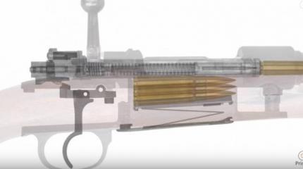 Анимация работы винтовки Mauser Gewehr 98 Анимация работы винтовки Mauser Gewehr 98