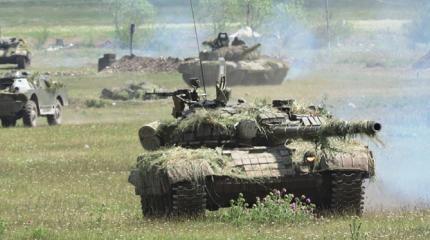 Танковые дуэли в горах Армении Танковые дуэли в горах Армении