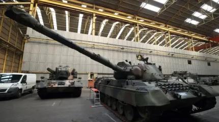 Из-за больших потерь танков ВСУ используют плохо бронированные Leopard 1А5