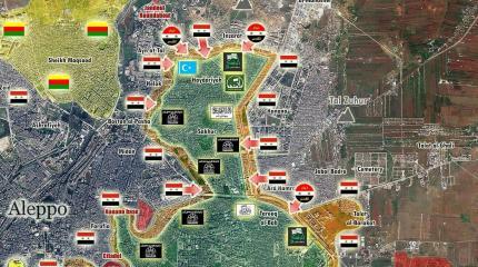 Сирийская армия освободила шесть районов восточного Алеппо