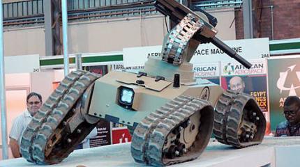Южноафриканский боевой робот «Testudo»