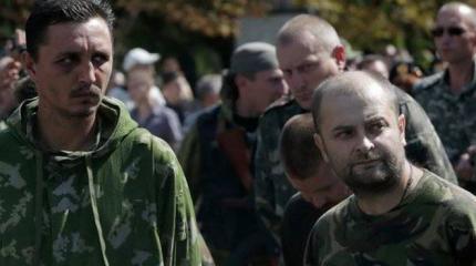 Ополченцы ДНР отпустят пленных силовиков ночью в воскресенье
