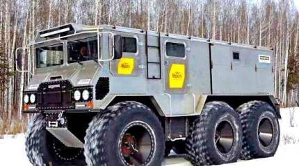 Самый крутой российский вездеход «Бурлак»