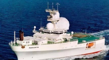 Разведывательный корабль ВМФ Норвегии F/S Marjata