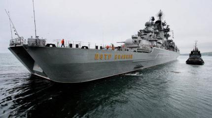 "Петр Великий" выполнит артиллерийские стрельбы в Баренцевом море