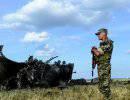 Ополченцы нашли документы польских наёмников на месте падения Ил-76