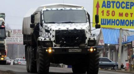 Начались испытания военного автомобиля Урал-NEXT Начались испытания военного автомобиля Урал-NEXT
