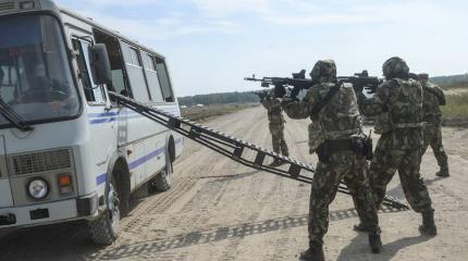Практический этап учения КСОР ОДКБ «Взаимодействие-2015»