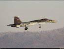 Су-35С постройки 2013 года на аэродроме Дземги