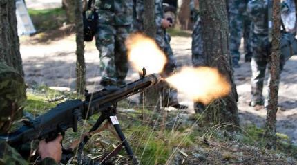 В Эстонии солдата-срочника ранили из пулемета MG3 В Эстонии солдата-срочника ранили из пулемета MG3