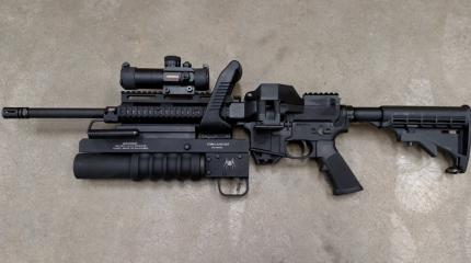 Американцы сделали пулемет из карабина AR-15
