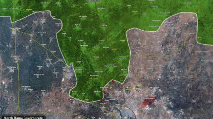 Ситуация в провинции Хама 30 марта 2017