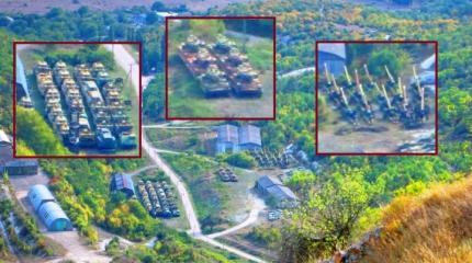 В Болгарии замечена большая переброска военной техники В Болгарии замечена большая переброска военной техники