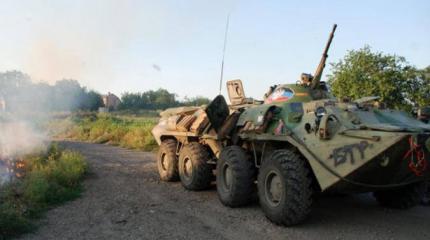 Ополчение перерезало трассу Мариуполь-Новоазовск Ополчение перерезало трассу Мариуполь-Новоазовск