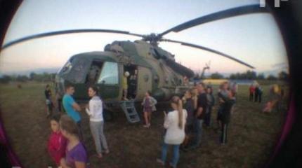 Война собирает дань: неисправный Ми-8 приземлился на детей в Запорожье Война собирает дань: неисправный Ми-8 приземлился на детей в Запорожье