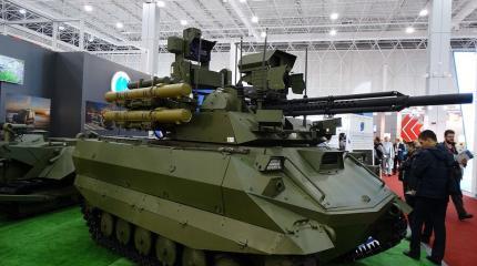 Тяжелый боевой робот «Уран-9» - фотообзор и фотодетализация Тяжелый боевой робот «Уран-9» - фотообзор и фотодетализация