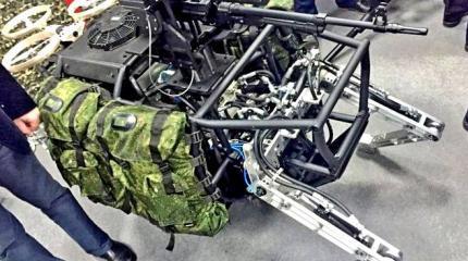 Боевые роботы «Аватар» и «Рысь» появились на фото и видео Боевые роботы «Аватар» и «Рысь» появились на фото и видео