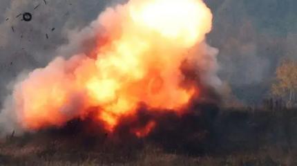 Ударный БПЛА "Иноходец" уничтожил польскую САУ Krab в Сумской области Ударный БПЛА "Иноходец" уничтожил польскую САУ Krab в Сумской области