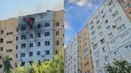 Украинские террористы ударили по многоэтажке в Брянске: один человек погиб