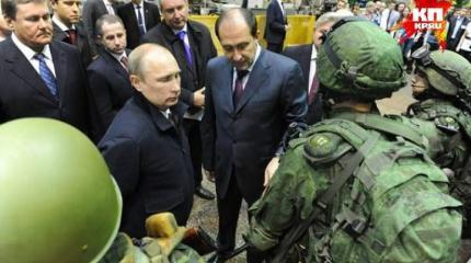 Путин навестил «Ратника»: экипировке готовят эпичные усовершенствования Путин навестил «Ратника»: экипировке готовят эпичные усовершенствования