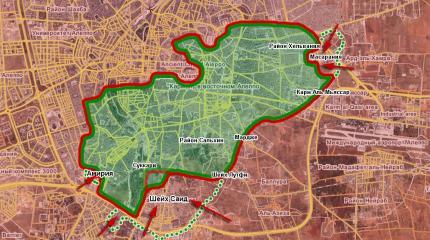 Сирийская армия освободила жилкомплекс Масарания в Алеппо