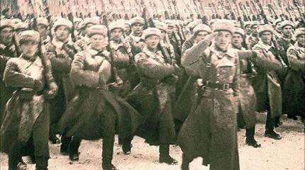 Парад, потрясший мир