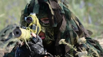 Как наши снайперы стреляют в ночных условиях