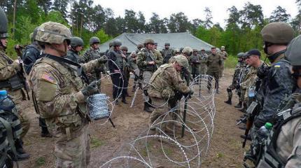 Как американцы учат украинцев партизанить Как американцы учат украинцев партизанить