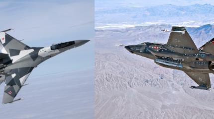 Сравнение российского Су-35 и американского F-35 Lightning II Сравнение российского Су-35 и американского F-35 Lightning II
